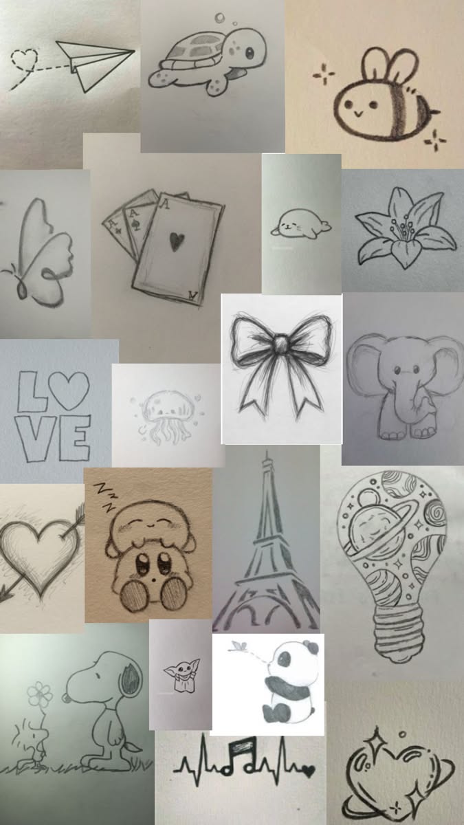 Fun Assortment of Whimsical Sketches