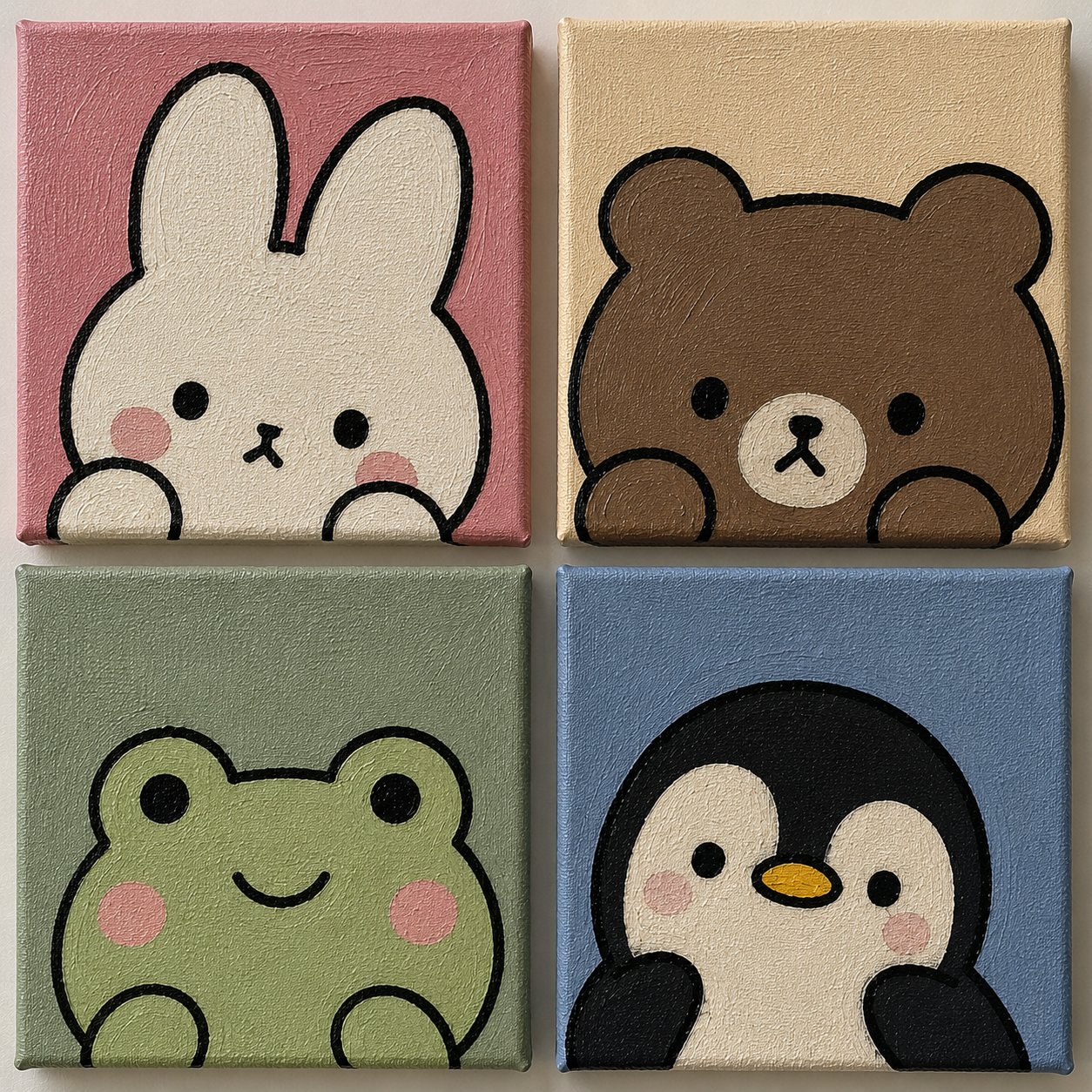 Adorable Animal Faces for Beginners
