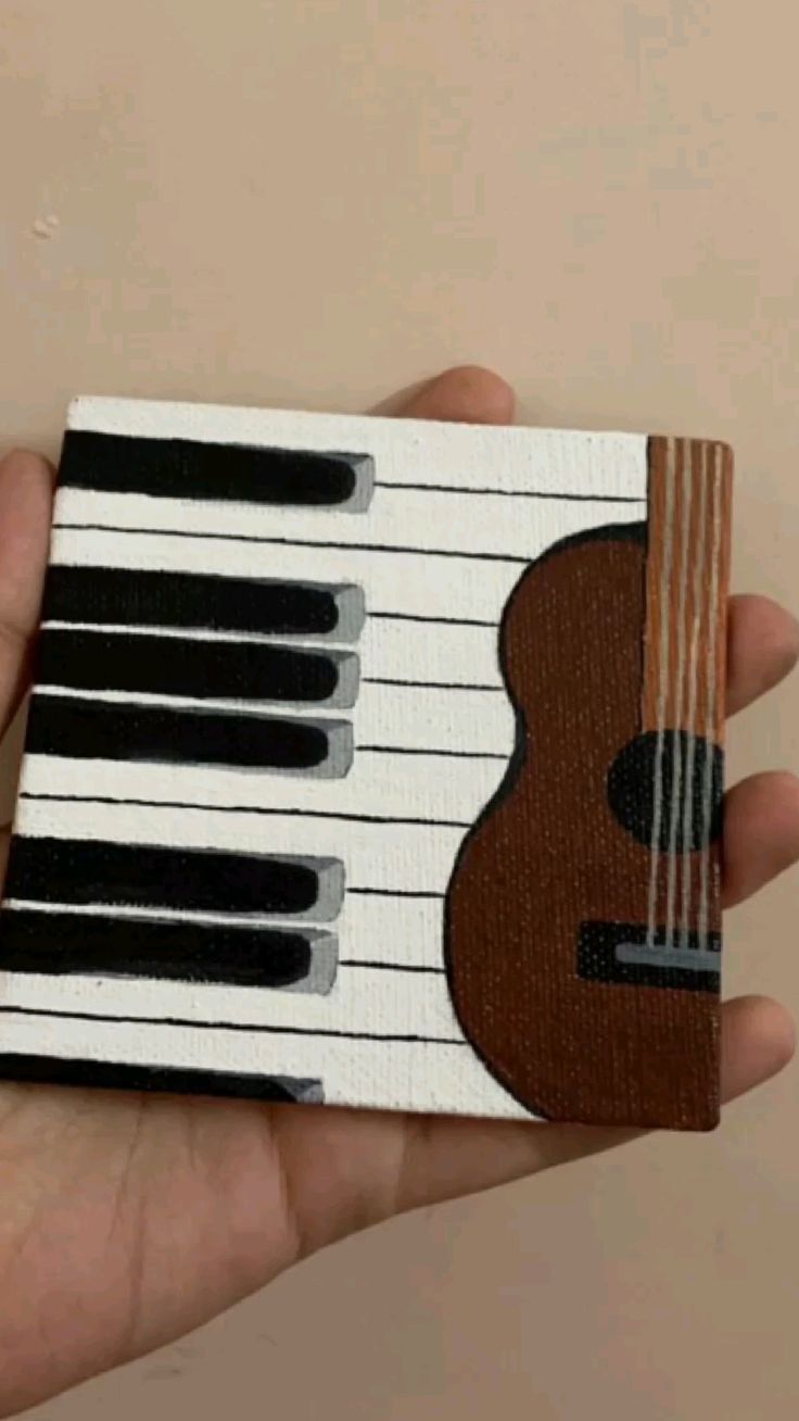 Charming Guitar and Piano Design
