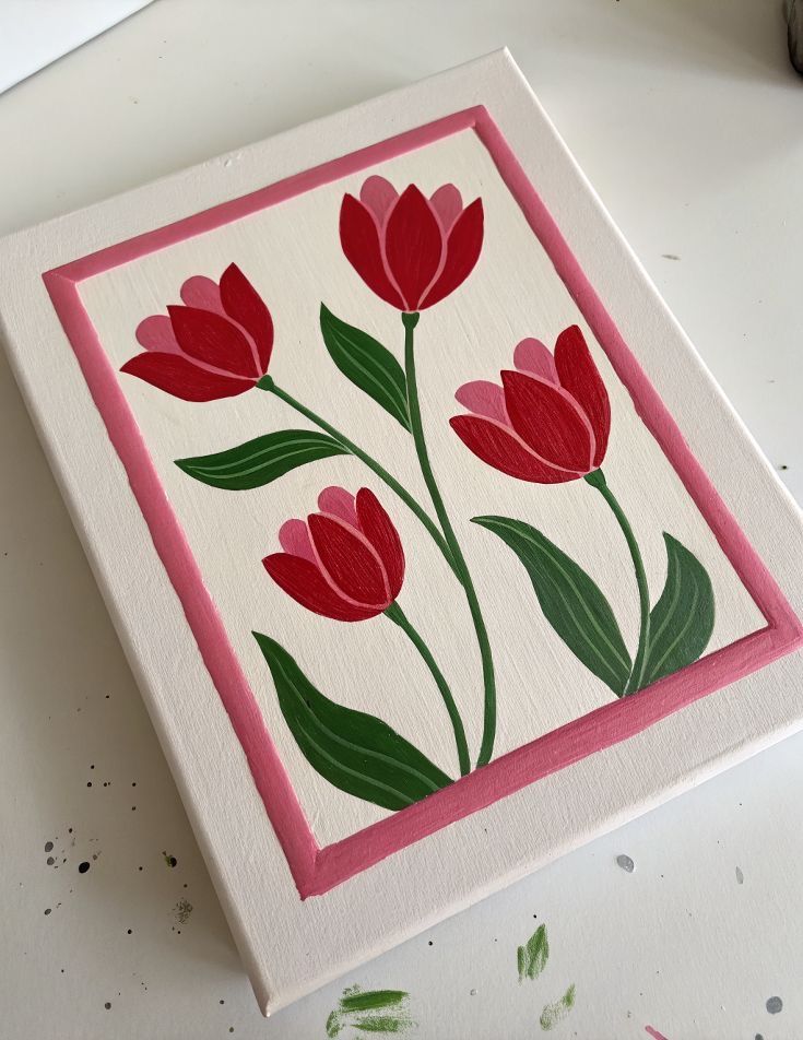 Charming Red Tulip Bouquet