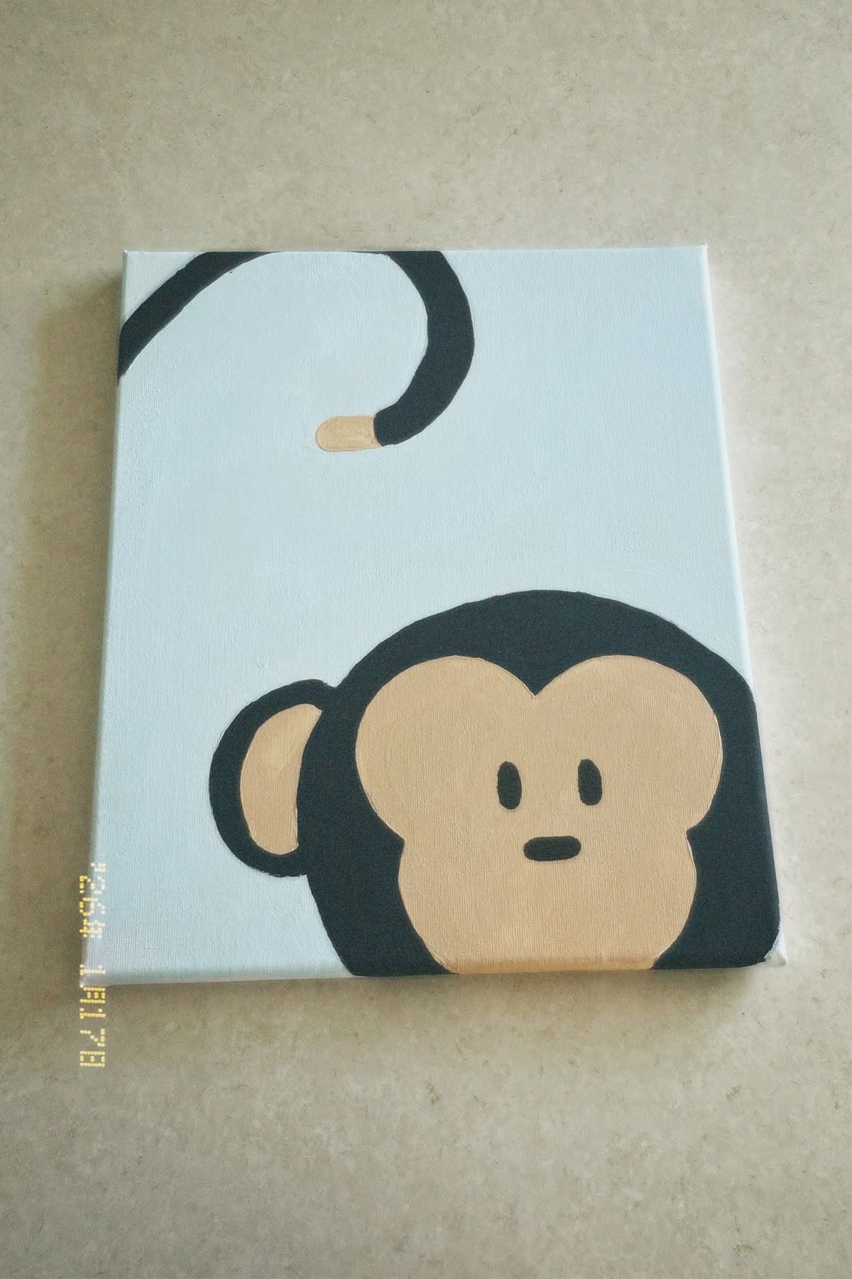 Cute Cartoon Monkey Design